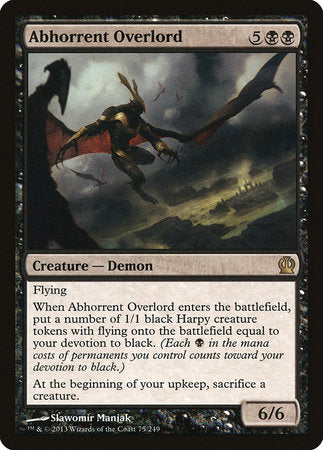 Abhorrent Overlord [Theros] | Good Games North