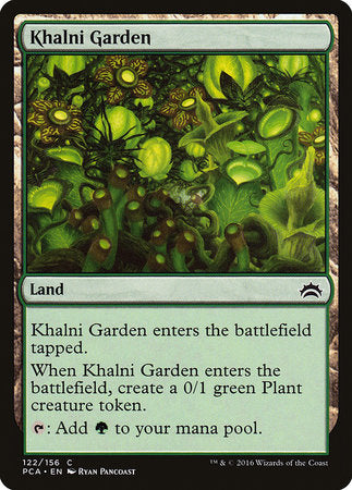 Khalni Garden [Planechase Anthology] | Good Games North