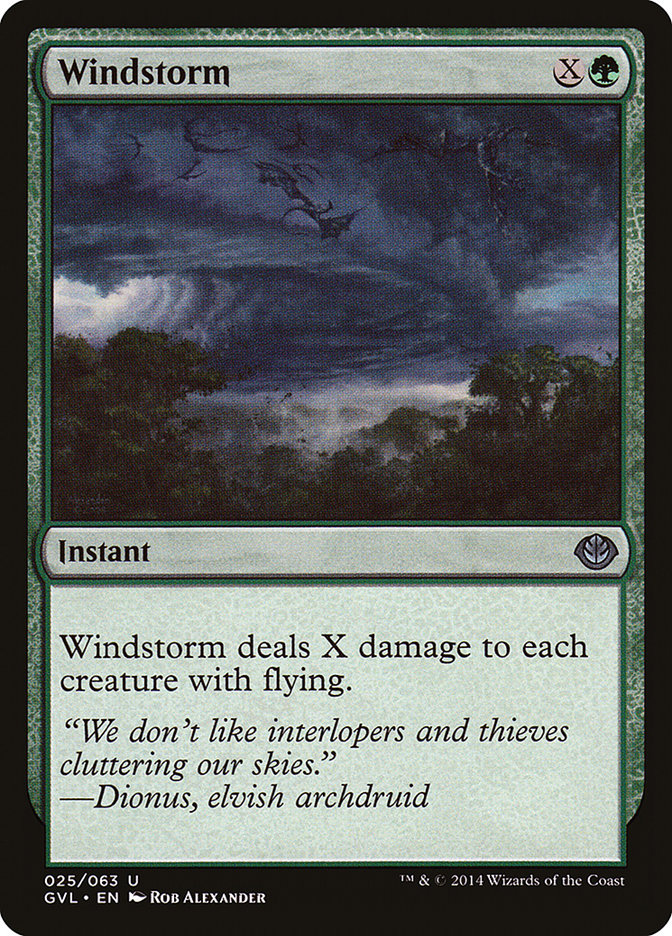 Windstorm (Garruk vs. Liliana) [Duel Decks Anthology] | Good Games North
