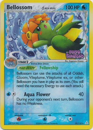 Bellossom (19/110) (Delta Species) (Stamped) [EX: Holon Phantoms] | Good Games North