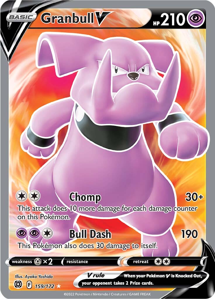 Granbull V (159/172) [Sword & Shield: Brilliant Stars] | Good Games North