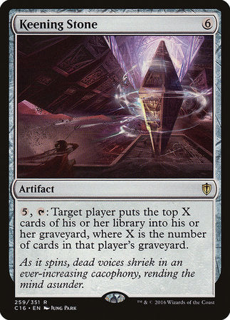 Keening Stone [Commander 2016] | Good Games North