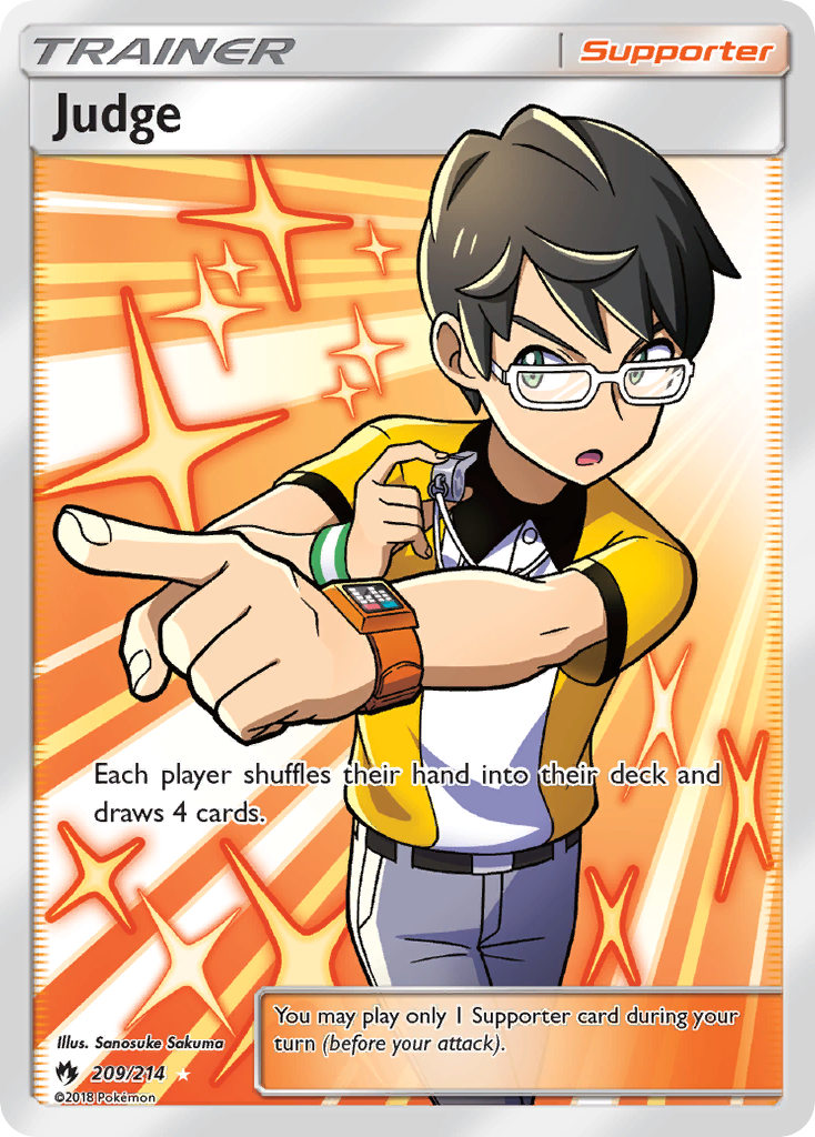 Judge (209/214) [Sun & Moon: Lost Thunder] | Good Games North