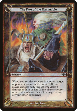 The Fate of the Flammable (Archenemy) [Archenemy Schemes] | Good Games North