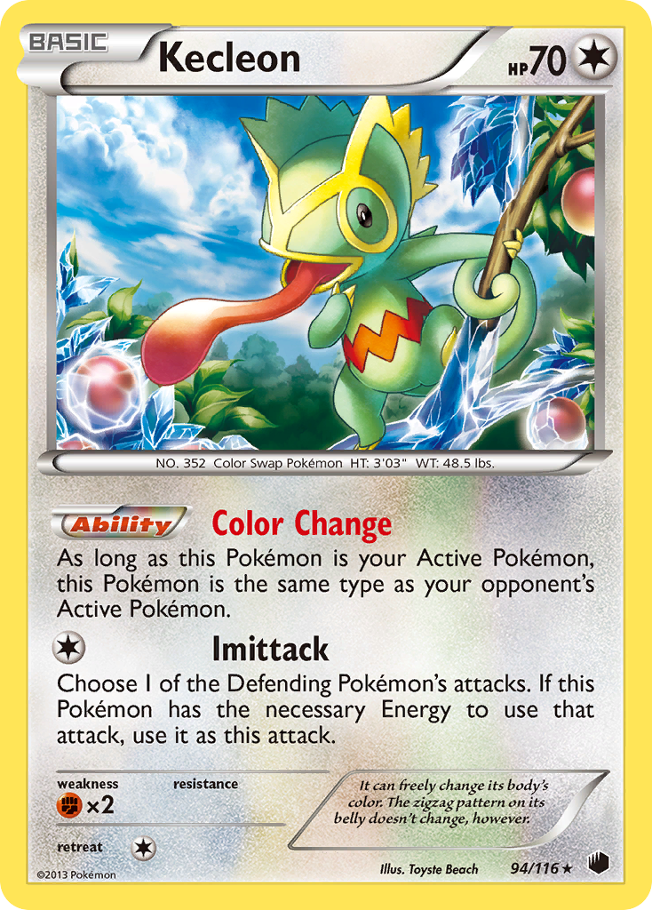 Kecleon (94/116) [Black & White: Plasma Freeze] | Good Games North