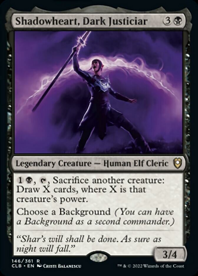 Shadowheart, Dark Justiciar [Commander Legends: Battle for Baldur's Gate] | Good Games North