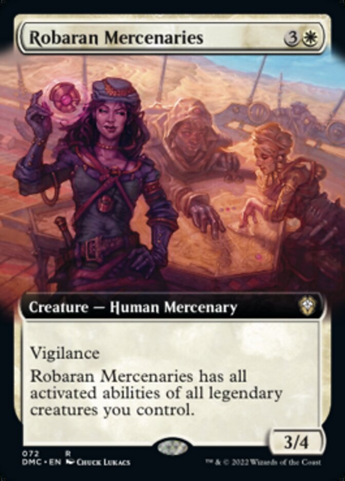 Robaran Mercenaries (Extended Art) [Dominaria United Commander] | Good Games North