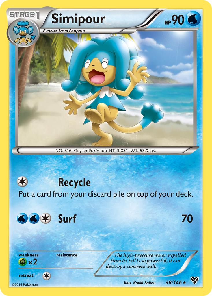 Simipour (38/146) [XY: Base Set] | Good Games North