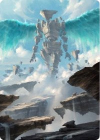 Celestial Colonnade Art Card [Zendikar Rising Art Series] | Good Games North