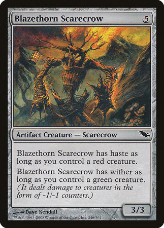 Blazethorn Scarecrow [Shadowmoor] | Good Games North