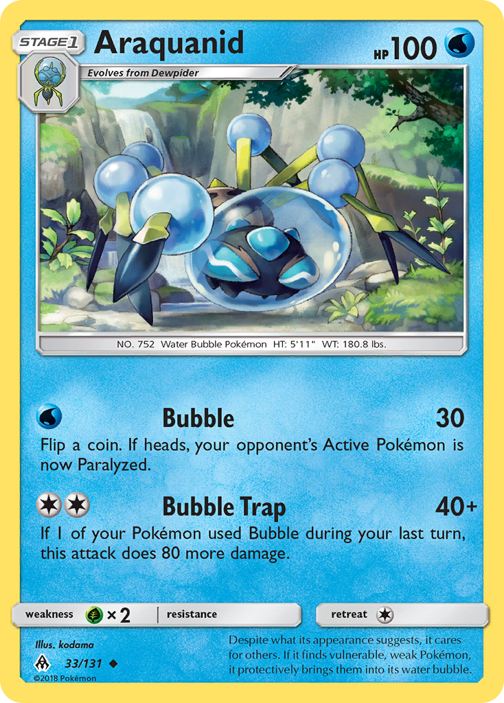 Araquanid (33/131) [Sun & Moon: Forbidden Light] | Good Games North