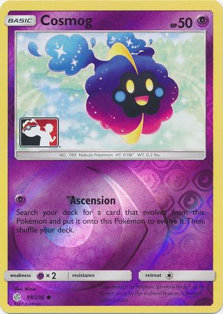 Cosmog (99/236) (Pokemon Club Special Print) [Sun & Moon: Cosmic Eclipse] | Good Games North
