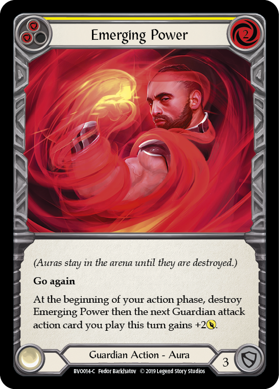 Emerging Power (Yellow) [BVO014-C] 1st Edition Normal | Good Games North