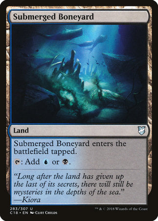 Submerged Boneyard [Commander 2018] | Good Games North
