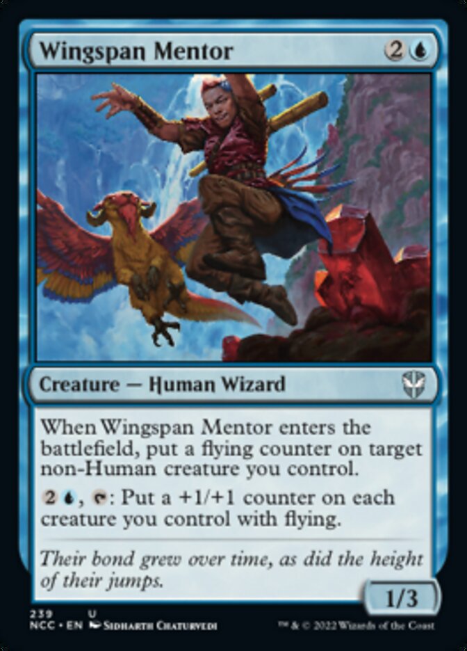 Wingspan Mentor [Streets of New Capenna Commander] | Good Games North