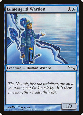 Lumengrid Warden [Mirrodin] | Good Games North