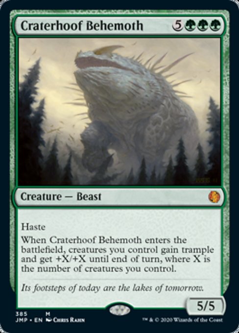 Craterhoof Behemoth [Jumpstart] | Good Games North
