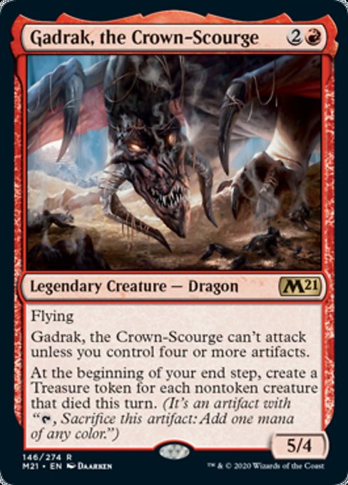 Gadrak, the Crown-Scourge [Core Set 2021] | Good Games North