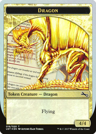 Gold Dragon Token [Unstable Tokens] | Good Games North