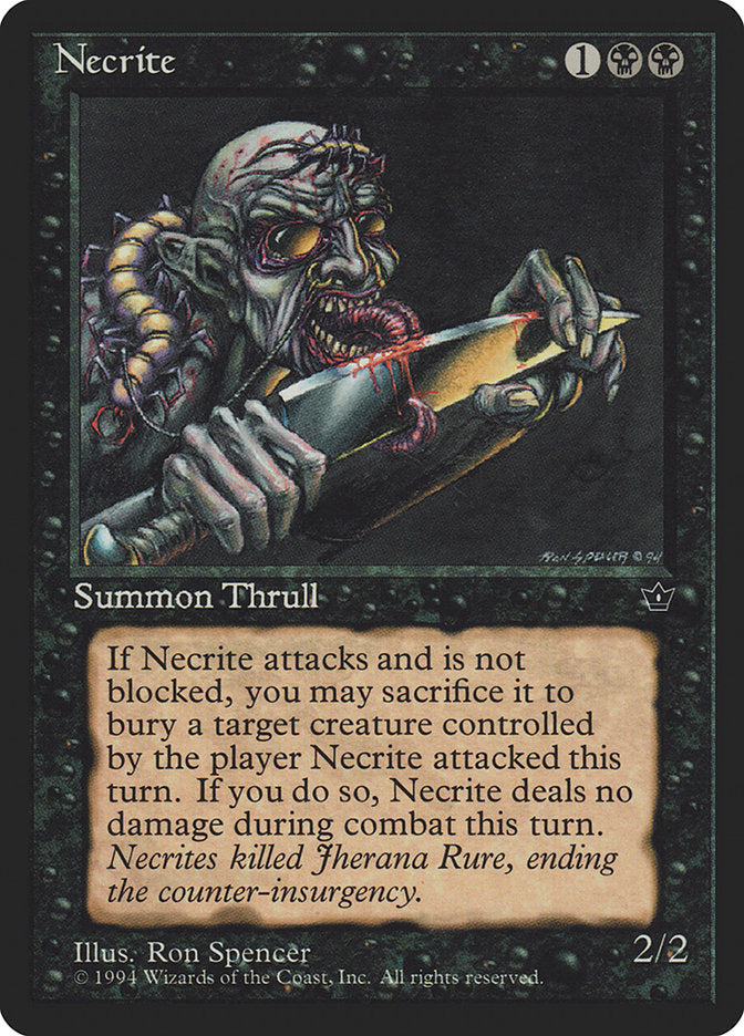 Necrite (Ron Spencer) [Fallen Empires] | Good Games North