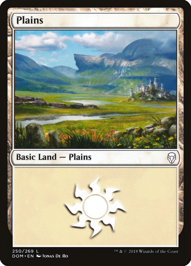 Plains (250) [Dominaria] | Good Games North