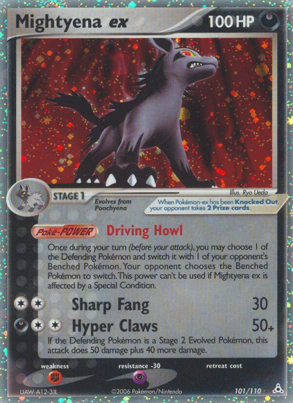 Mightyena ex (101/110) [EX: Holon Phantoms] | Good Games North