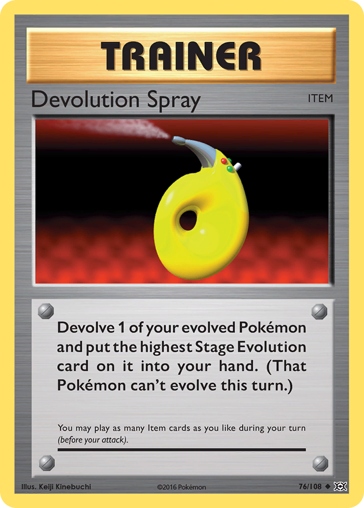 Devolution Spray (76/108) [XY: Evolutions] | Good Games North