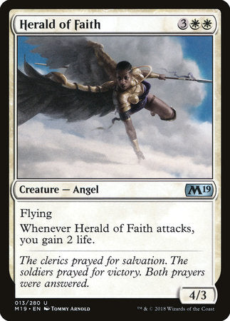 Herald of Faith [Core Set 2019] | Good Games North