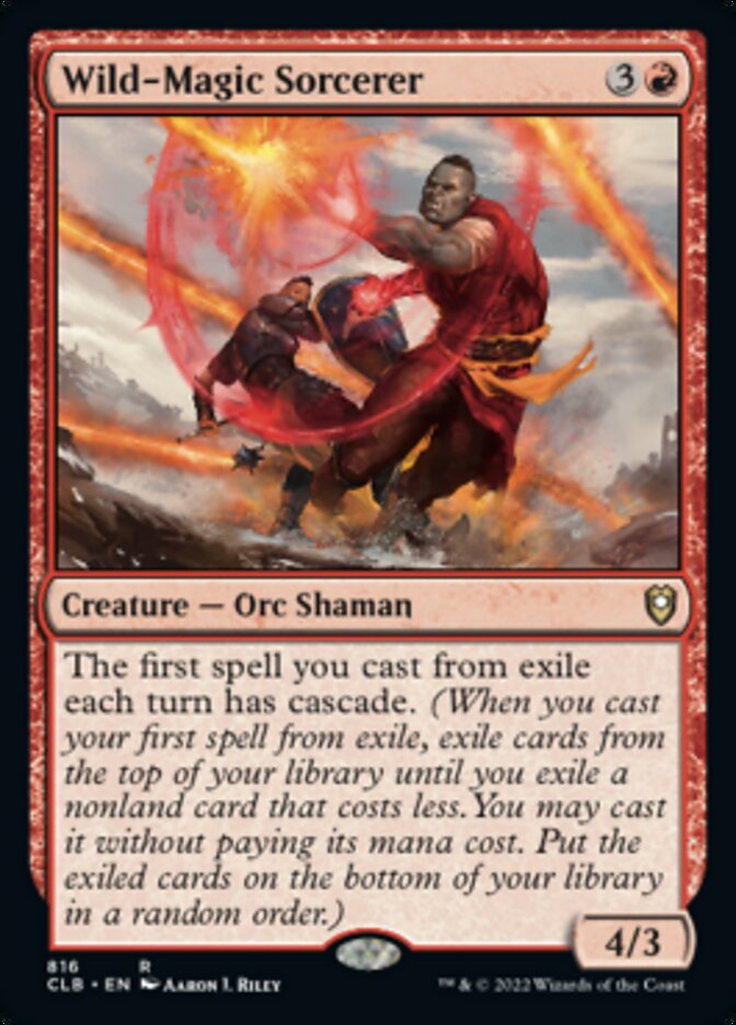 Wild-Magic Sorcerer [Commander Legends: Battle for Baldur's Gate] | Good Games North