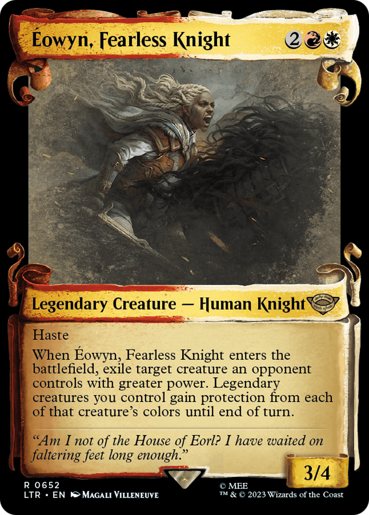 Eowyn, Fearless Knight [The Lord of the Rings: Tales of Middle-Earth Showcase Scrolls] | Good Games North