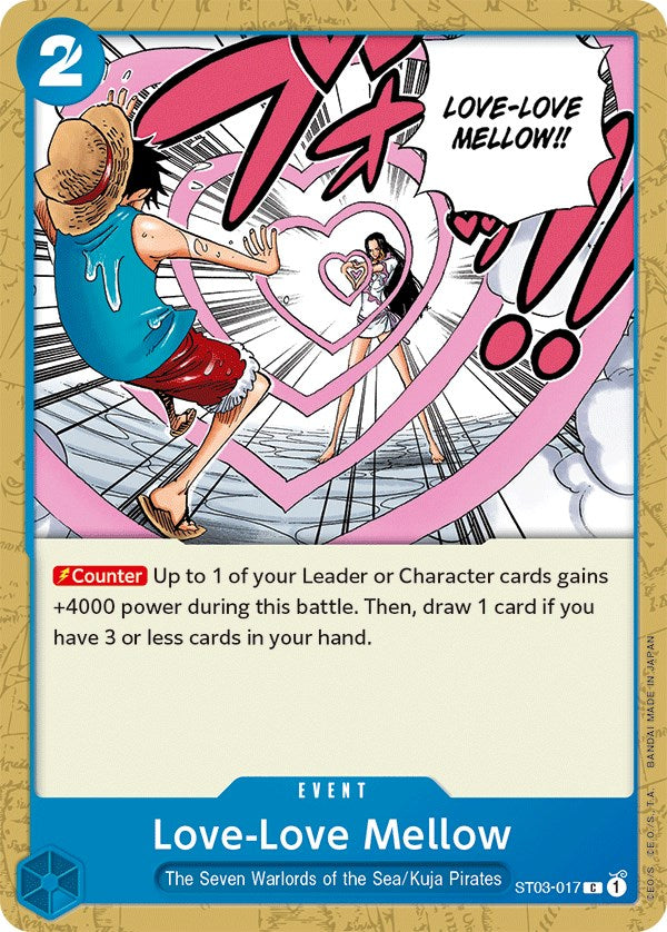 Love-Love Mellow [Starter Deck: The Seven Warlords of The Sea] | Good Games North