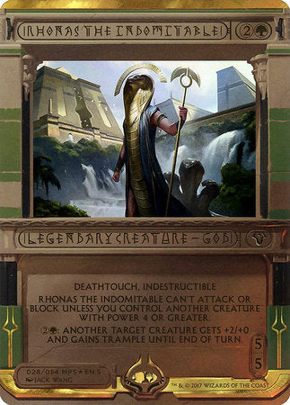 Rhonas the Indomitable [Amonkhet Invocations] | Good Games North