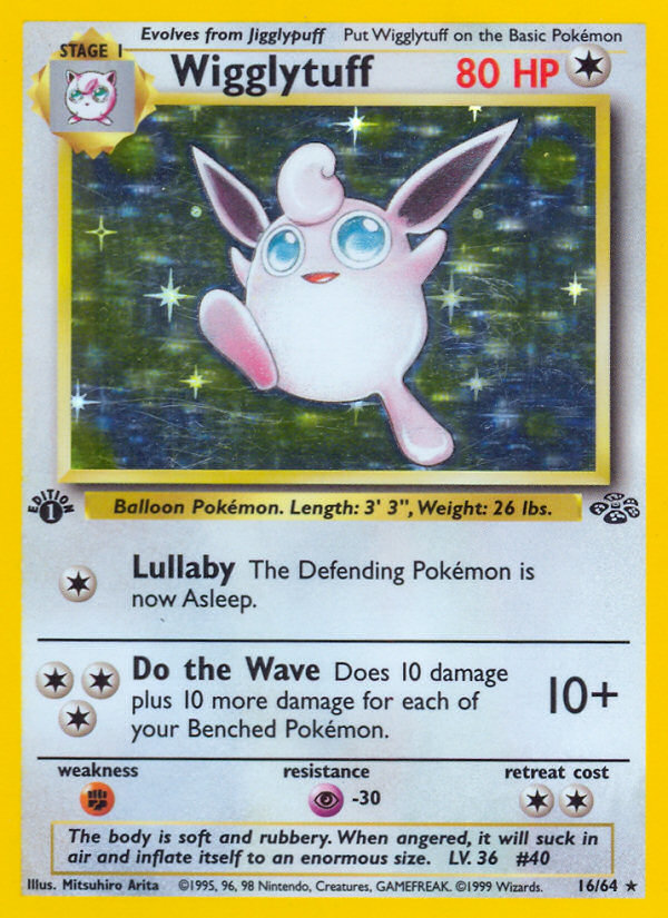 Wigglytuff (16/64) [Jungle 1st Edition] | Good Games North