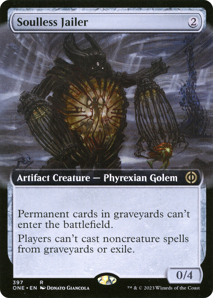 Soulless Jailer (Extended Art) [Phyrexia: All Will Be One] | Good Games North