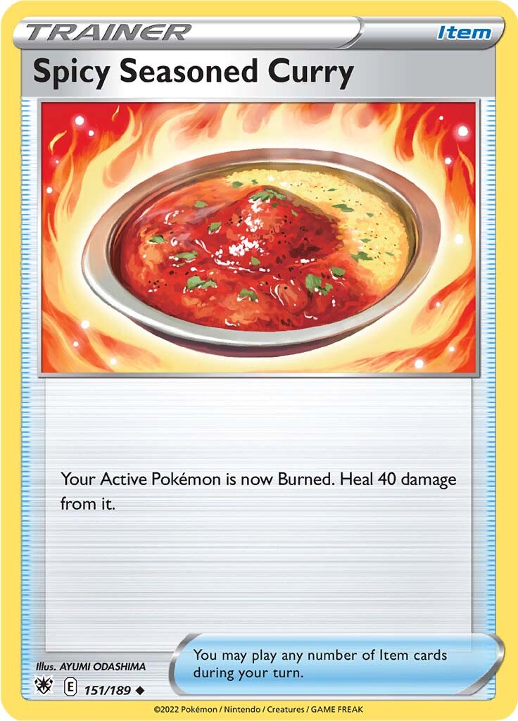 Spicy Seasoned Curry (151/189) [Sword & Shield: Astral Radiance] | Good Games North