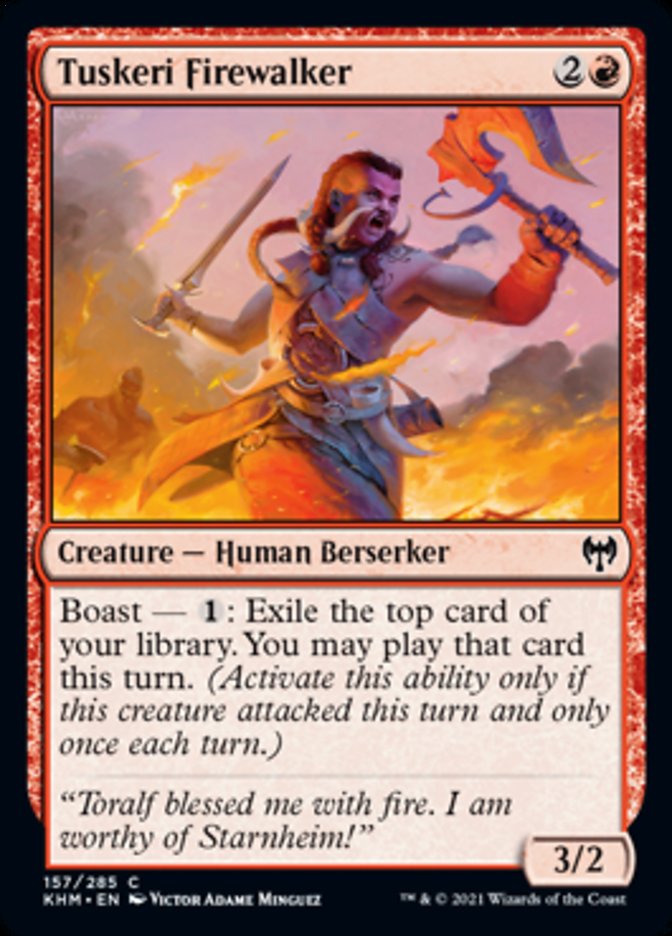 Tuskeri Firewalker [Kaldheim] | Good Games North