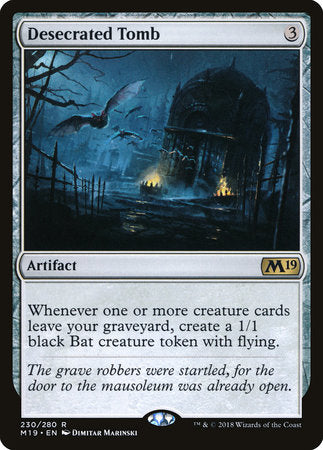 Desecrated Tomb [Core Set 2019] | Good Games North