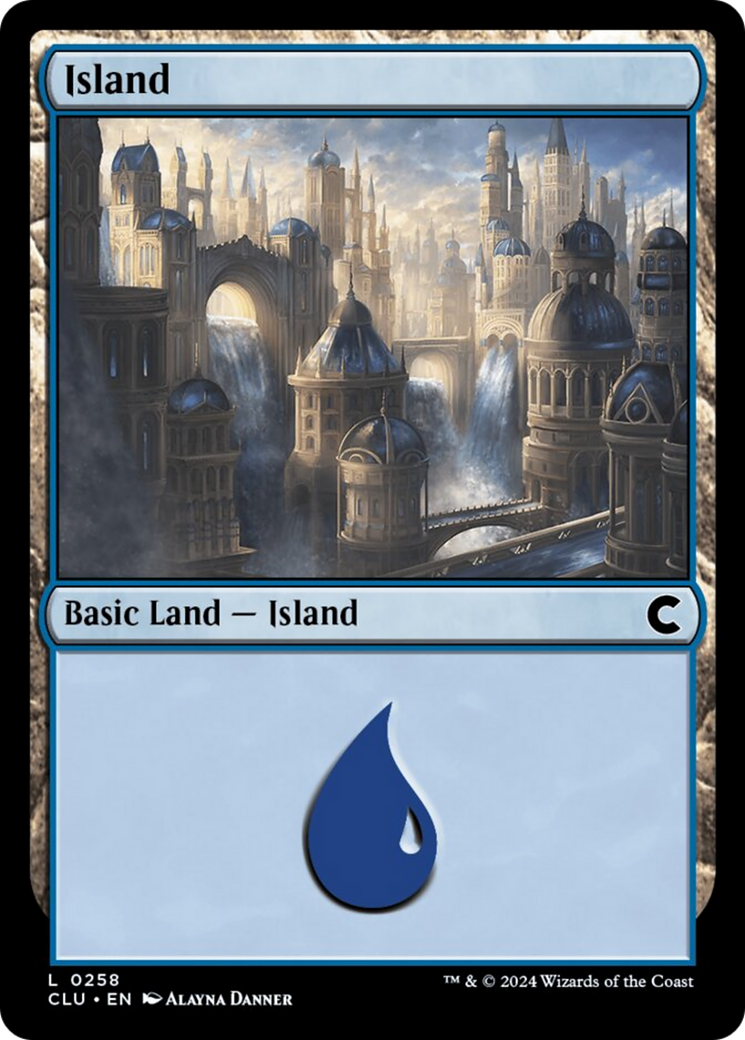 Island (0258) [Ravnica: Clue Edition] | Good Games North