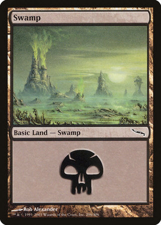 Swamp (296) [Mirrodin] | Good Games North