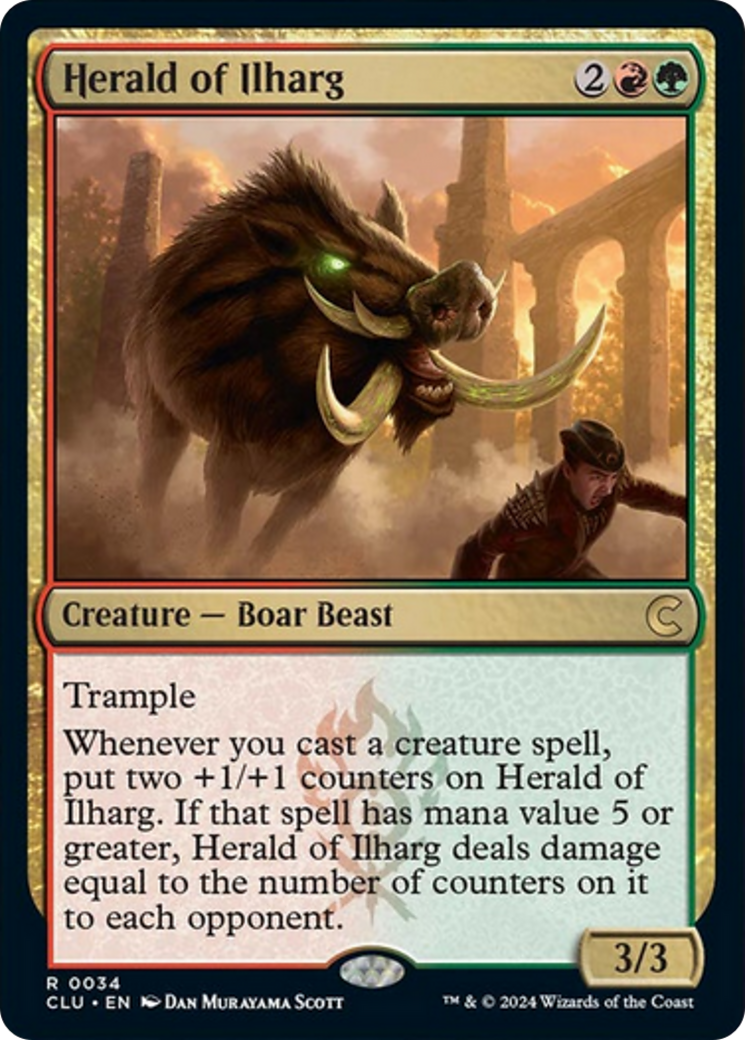 Herald of Ilharg [Ravnica: Clue Edition] | Good Games North