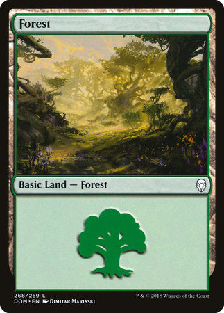 Forest (268) [Dominaria] | Good Games North