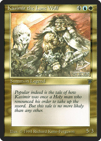 Kasimir the Lone Wolf [Legends] | Good Games North