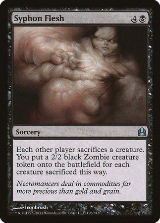 Syphon Flesh [Commander 2011] | Good Games North