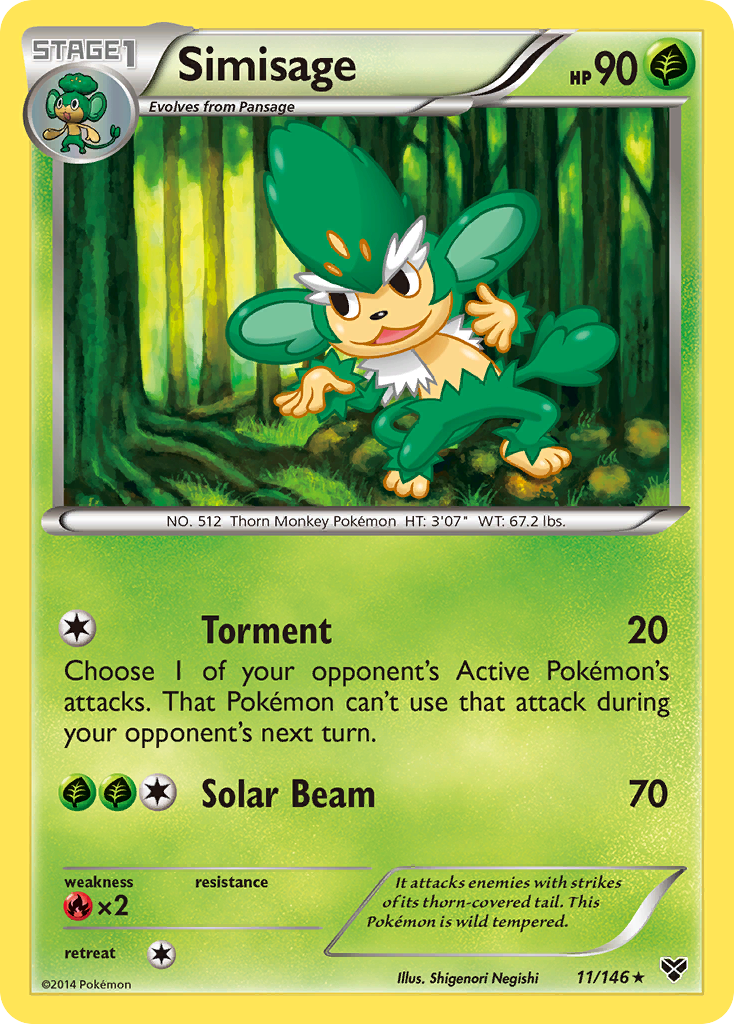 Simisage (11/146) [XY: Base Set] | Good Games North