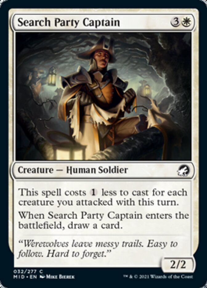 Search Party Captain [Innistrad: Midnight Hunt] | Good Games North