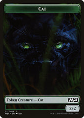 Angel // Cat (011) Double-sided Token [Core Set 2021 Tokens] | Good Games North