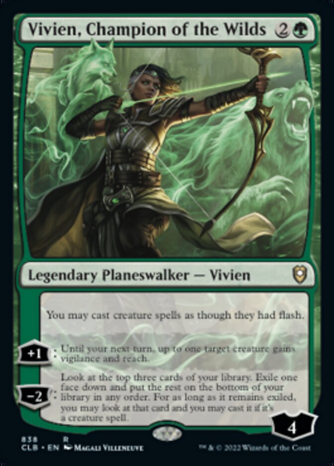 Vivien, Champion of the Wilds [Commander Legends: Battle for Baldur's Gate] | Good Games North