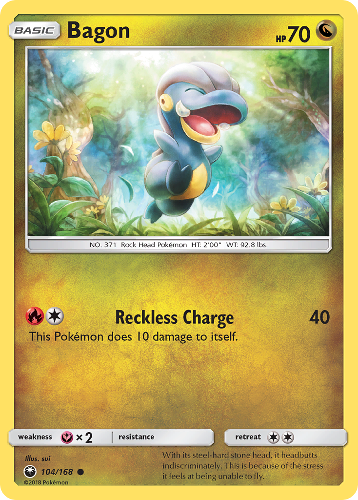 Bagon (104/168) [Sun & Moon: Celestial Storm] | Good Games North