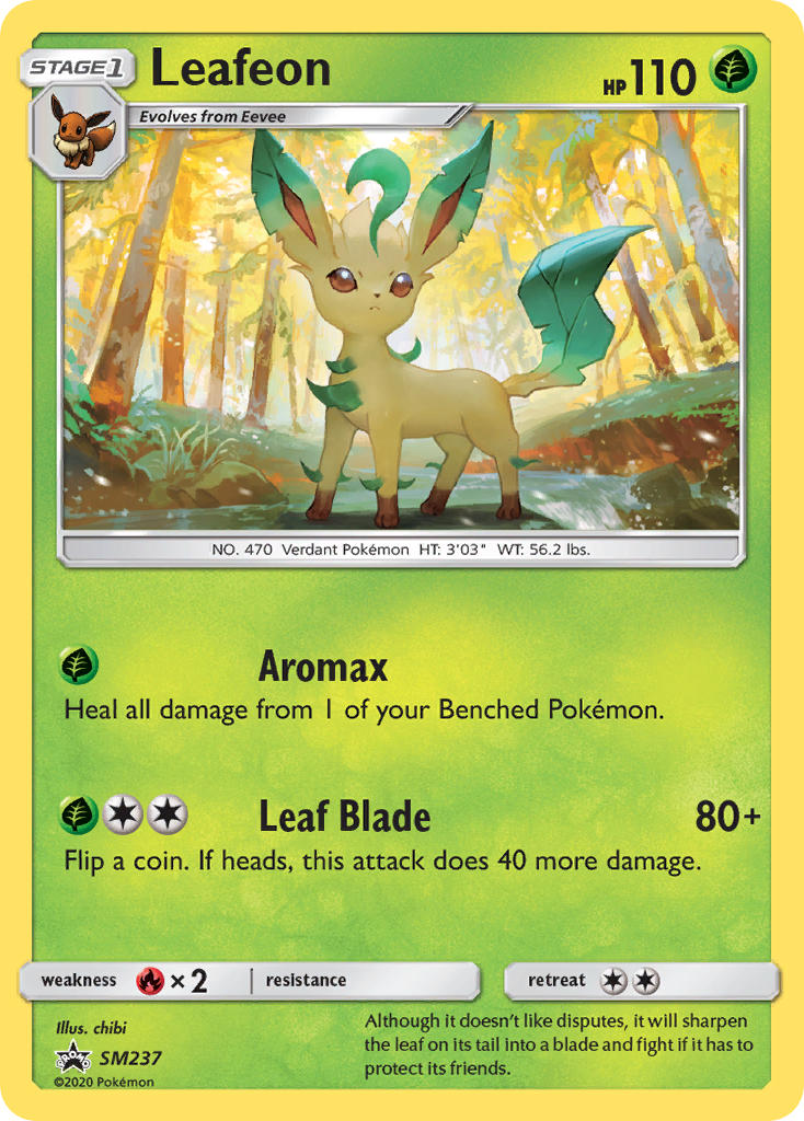 Leafeon (SM237) [Sun & Moon: Black Star Promos] | Good Games North