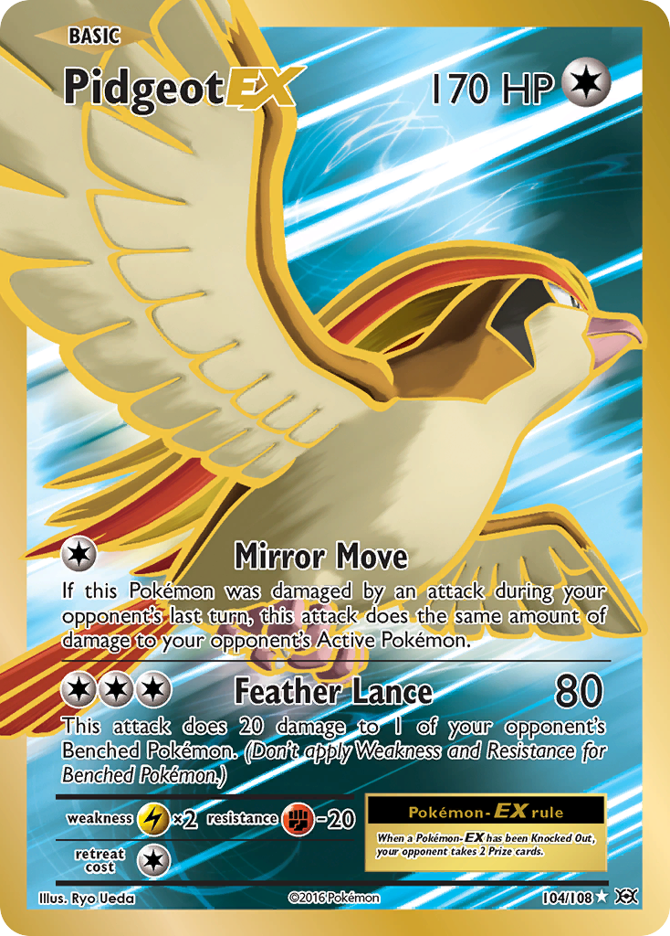 Pidgeot EX (104/108) [XY: Evolutions] | Good Games North